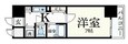 大阪メトロ堺筋線 北浜駅 12階建 築24年の間取図