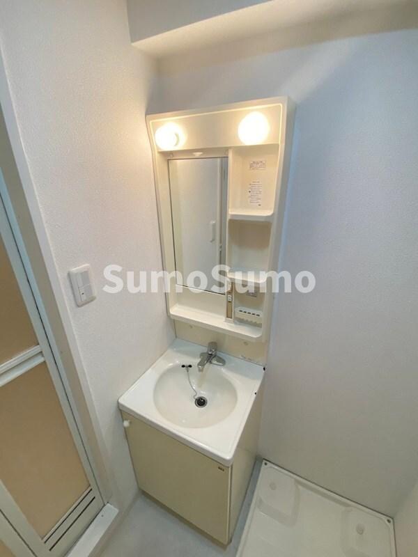 洗面・脱衣所(コンパクトで使いやすい洗面所)