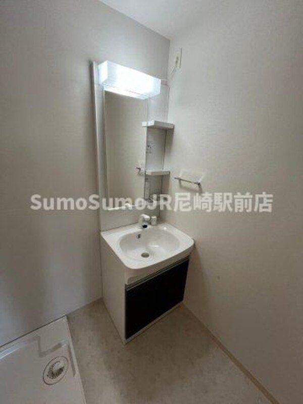 洗面・脱衣所(スペースが確保できる洗面所です)