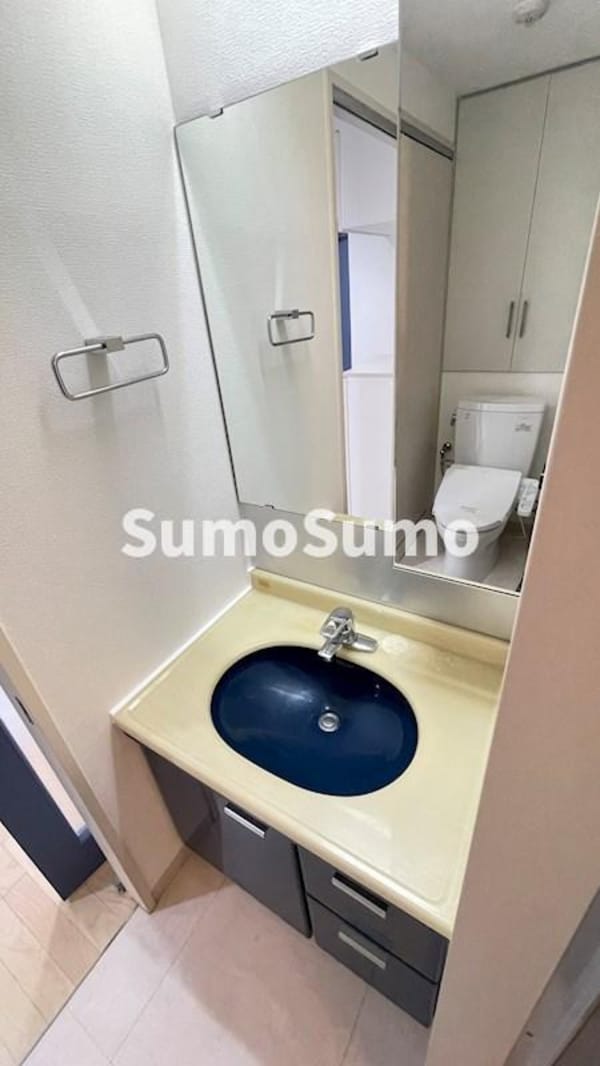 洗面・脱衣所(ゆったりとスペースのある洗面所)
