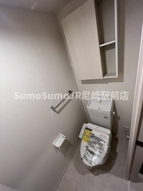 物件内観写真10　(落ち着いた色調のトイレです)