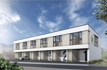 仮称)西昆陽ガレージハウス外観写真