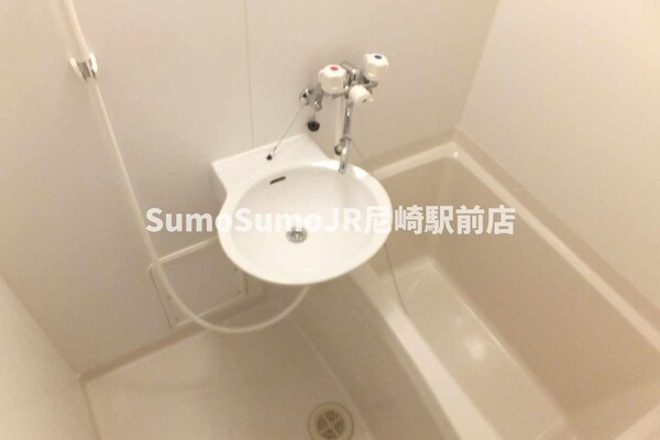 浴室(スペースが確保できる洗面所です)