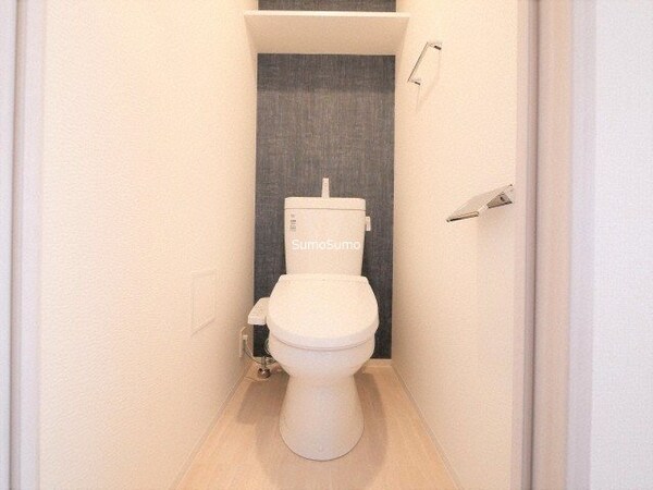 トイレ(ゆったりとした空間のトイレです)