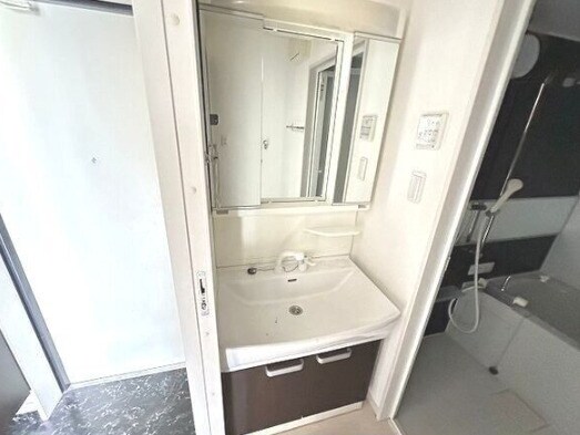 物件内観写真11　(ゆったりとスペースのある洗面所)