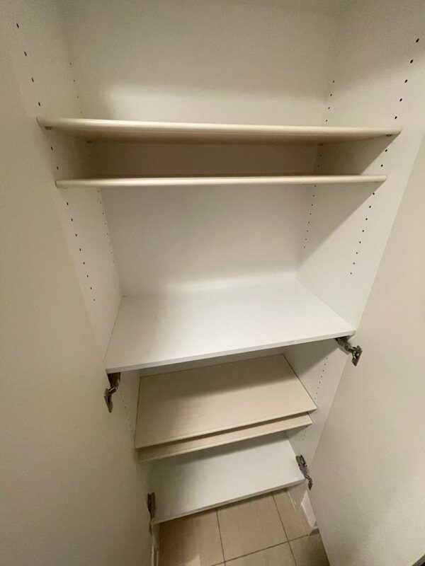 収納(便利な収納スペースです)