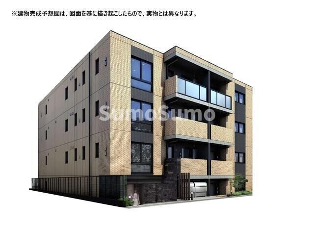 物件外観写真1　(建物外観を気になさる方へ、見た目の良い物件です)