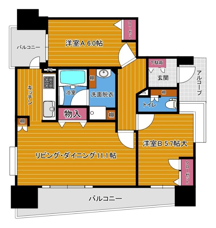 間取図