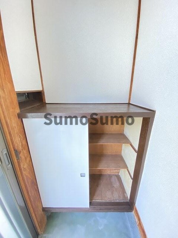 収納(収納のためのスペースです)