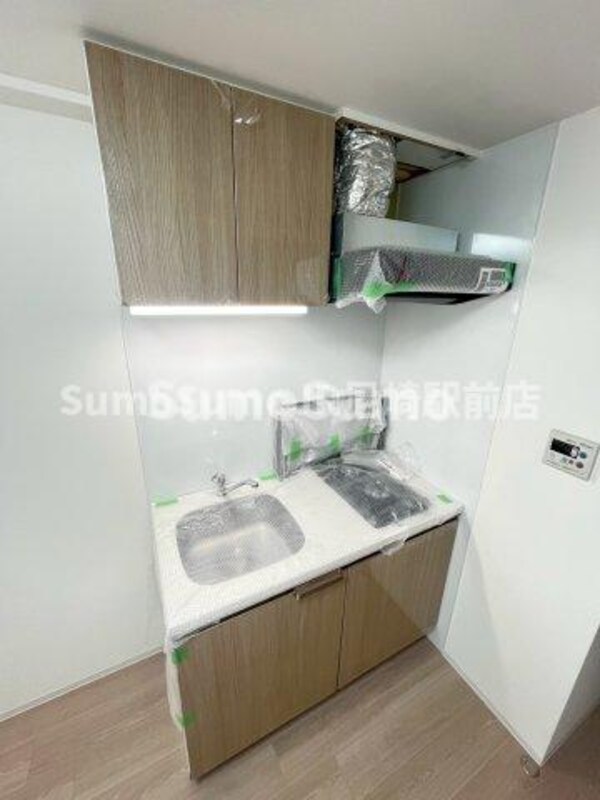 キッチン(コンパクトなキッチンで掃除もラクラク)