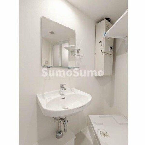 洗面・脱衣所(スペースが確保できる洗面所です)