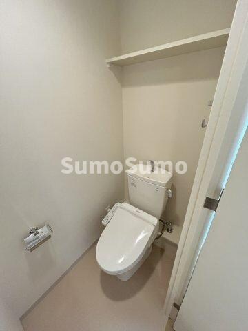 物件内観写真11　(落ち着いた色調のトイレです)