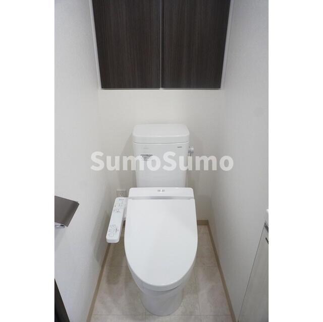 物件内観写真10　(落ち着いた色調のトイレです)