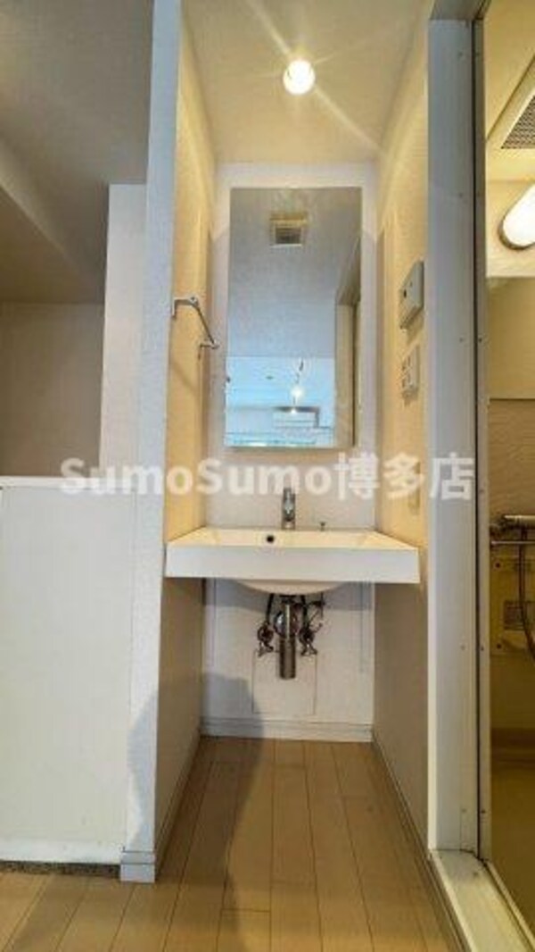 洗面・脱衣所(スペースが確保できる洗面所です)