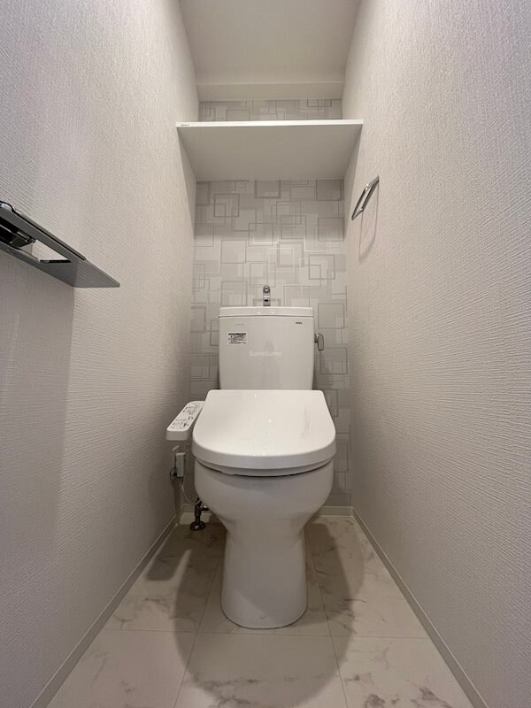 トイレ(ゆったりとした空間のトイレです)