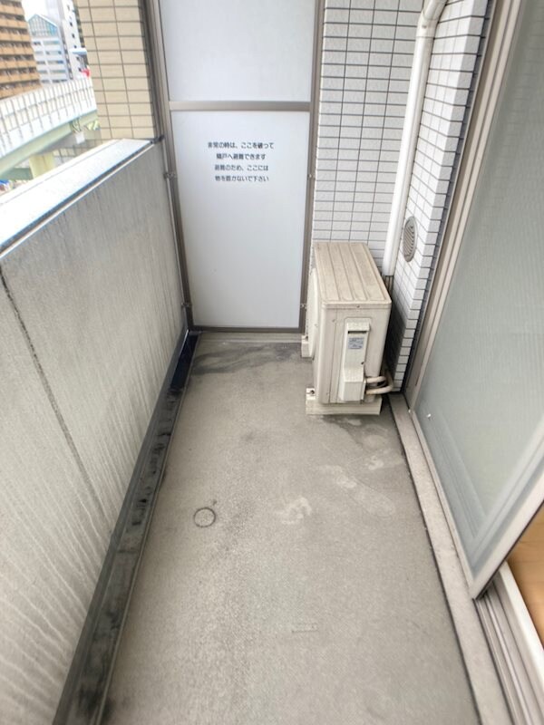 バルコニー(陽当たり良好なバルコニーです)