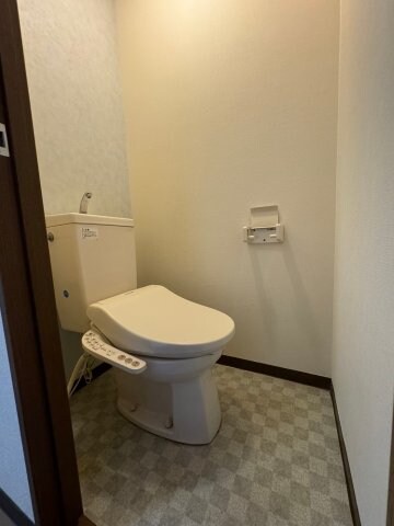 物件内観写真10　(落ち着いた色調のトイレです)