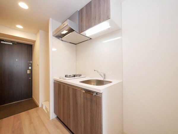 キッチン(コンパクトなキッチンで掃除もラクラク)