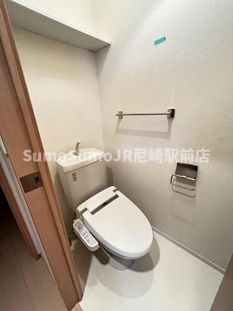 物件内観写真10　(落ち着いた色調のトイレです)