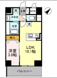 大阪メトロ長堀鶴見緑地線 ドーム前千代崎駅 8階建 築10年の間取図