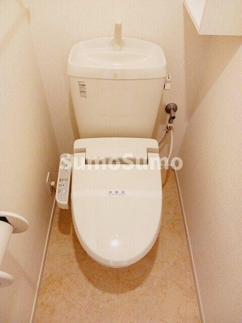 物件内観写真9　(落ち着いた色調のトイレです)