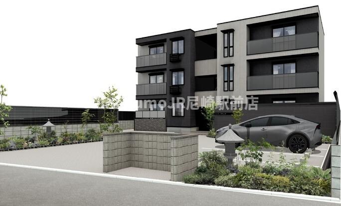 物件外観写真1　(おしゃれな外観です)