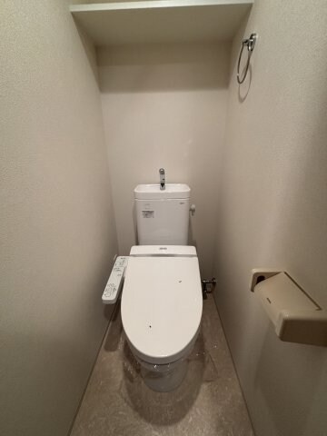 物件内観写真9　(落ち着いた色調のトイレです)