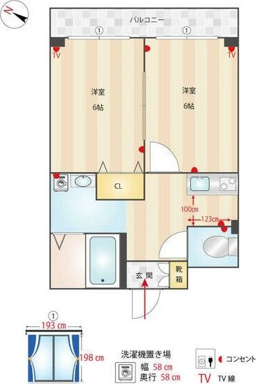 間取図