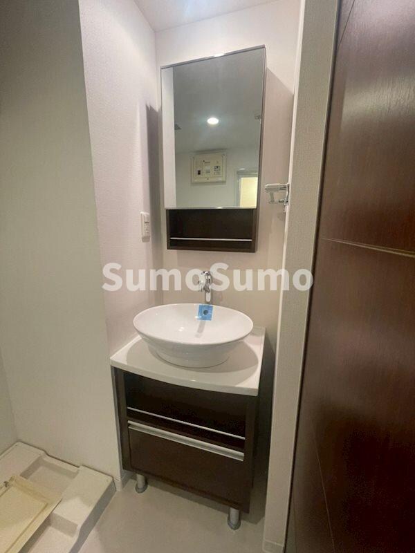 洗面・脱衣所(コンパクトで使いやすい洗面所)