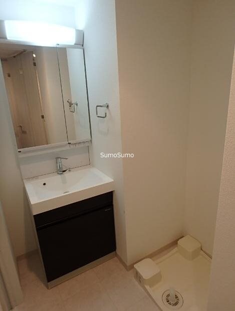 物件内観写真9　(ゆったりとスペースのある洗面所)