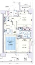 大阪メトロ千日前線 日本橋駅 15階建 築8年の間取図