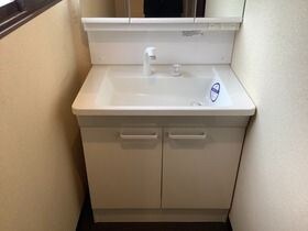 物件内観写真6　(独立洗面台あり、毎朝おしゃれに忙しい女性の方におすすめです)