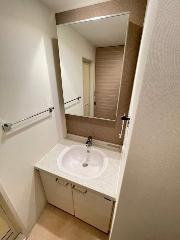 物件内観写真12　(ゆったりとスペースのある洗面所)