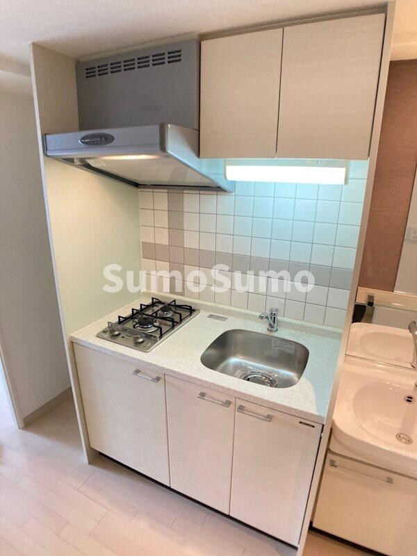 物件内観写真10　(コンパクトなキッチンで掃除もラクラク)