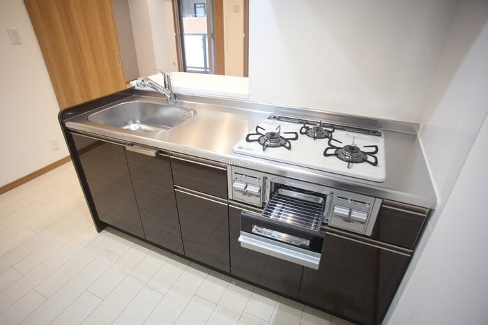 物件内観写真5　(コンパクトなキッチンで掃除もラクラク)
