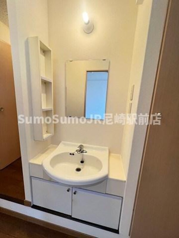 洗面・脱衣所(スペースが確保できる洗面所です)