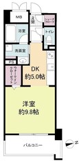 福岡市営地下鉄七隈線 博多駅 14階建 築10年の間取図