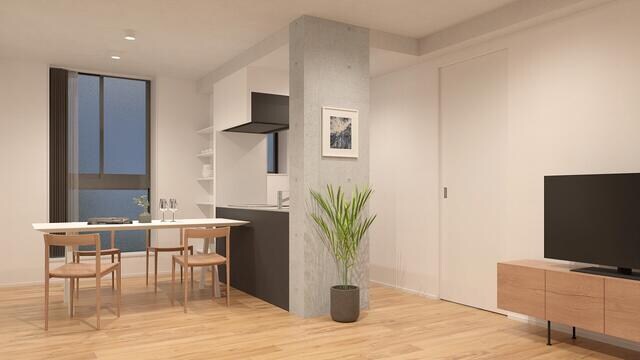 物件内観写真4　(※室内参考用パース )