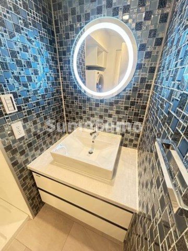 洗面・脱衣所(スペースが確保できる洗面所です)