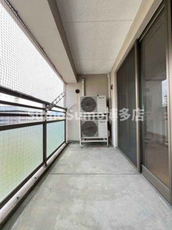 バルコニー(落ち着いた時間を過ごせるバルコニーです)