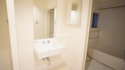 物件内観写真10　(広い洗面スペース)