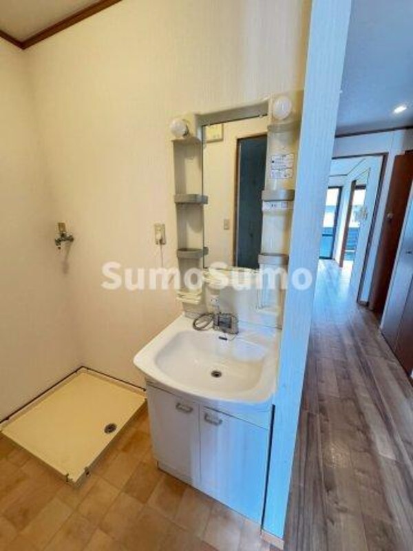 洗面・脱衣所(スペースが確保できる洗面所です)