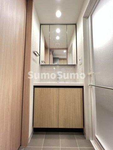 物件内観写真9　(ゆったりとスペースのある洗面所)