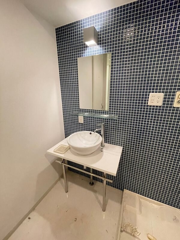 洗面・脱衣所(コンパクトで使いやすい洗面所)