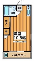 海野ハイツの間取図