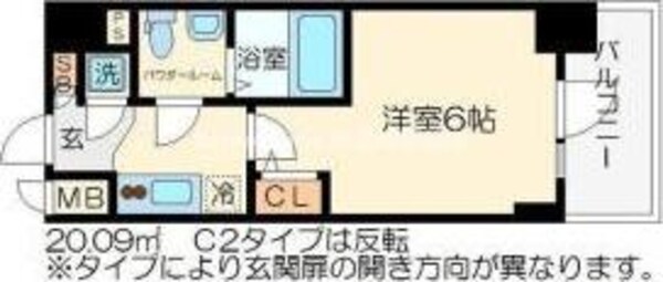 間取り(脱衣スペースもあります)