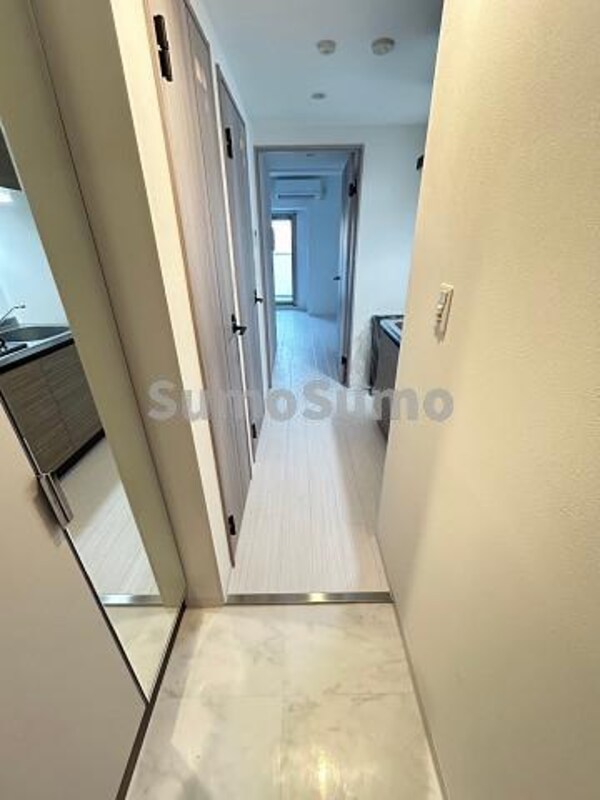 玄関(ゆったりとした玄関です)