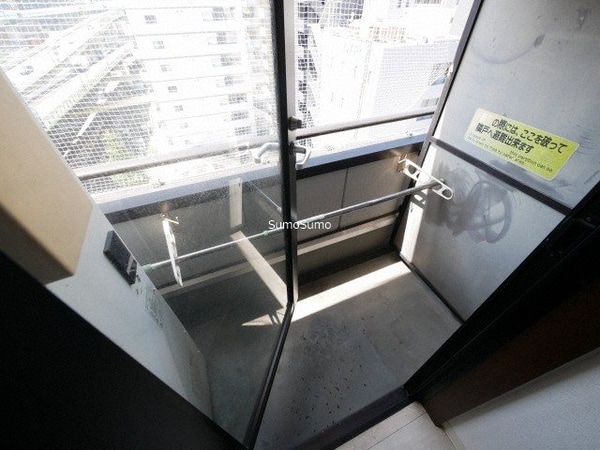 バルコニー(落ち着いた時間を過ごせるバルコニーです)