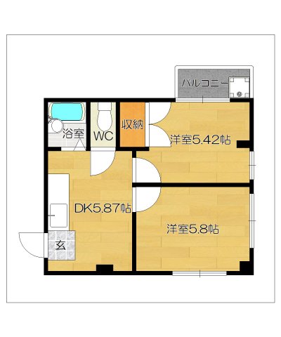 間取図