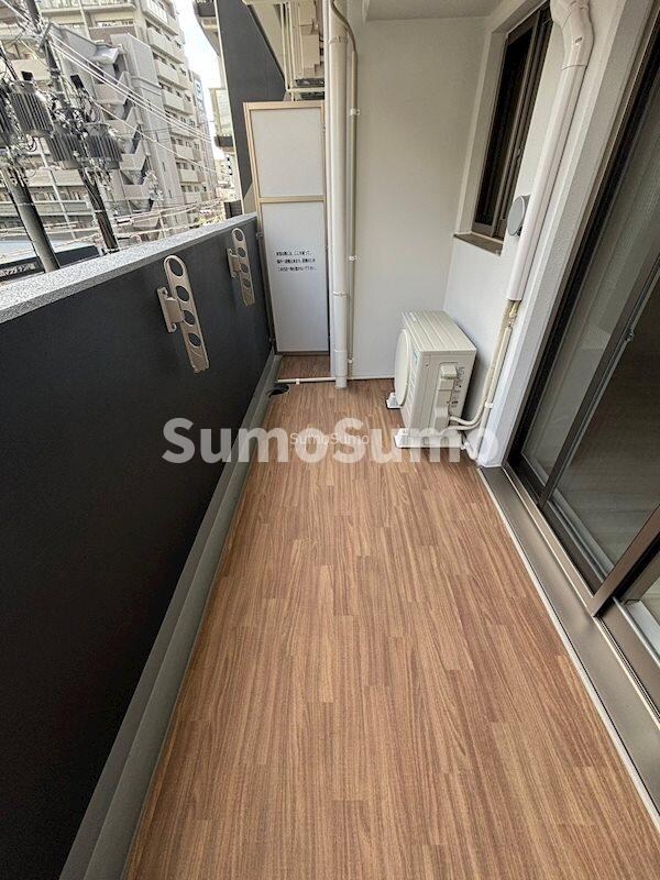 バルコニー(落ち着いた時間を過ごせるバルコニーです)